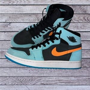 Nike Athletic Shoes - Black, Blue, and Orange